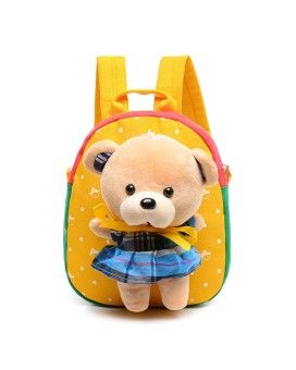 Teddy Bear Doll School Bag Very Soft & Beautiful for Baby