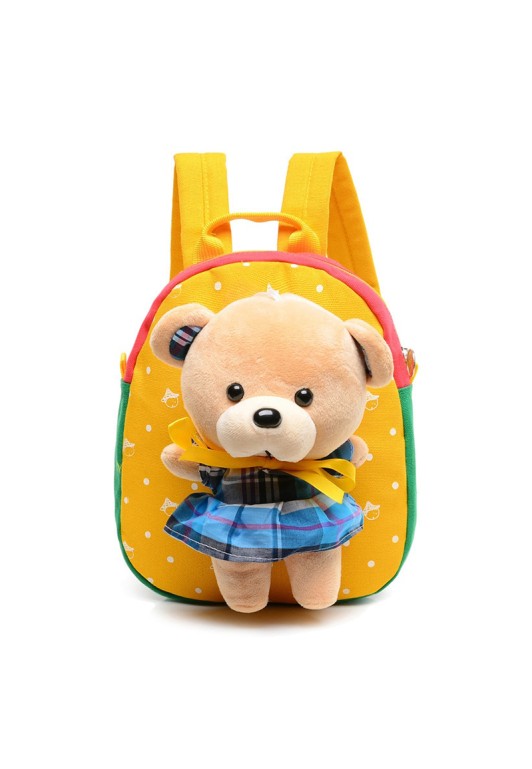 Teddy Bear Doll School Bag Very Soft & Beautiful for Baby