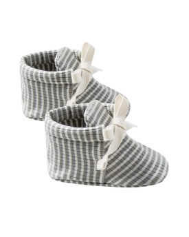 Hopscotch Boys Cotton+PU Solid Lace High Booties