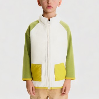 Boys' wool warm jacket