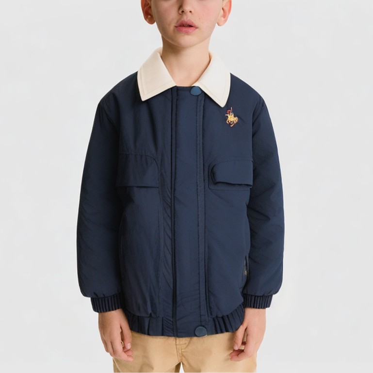 Boys' casual warm padded jacket