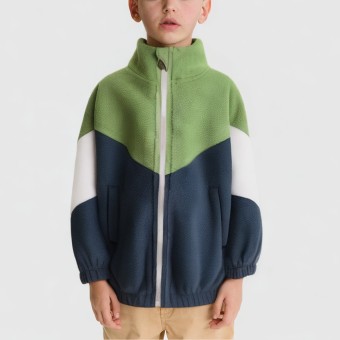 Boys' autumn fleece casual jacket
