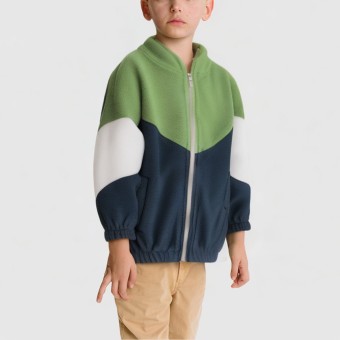 Boys' autumn fleece casual jacket