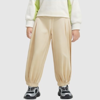 Toddler boys' solid color casual trousers