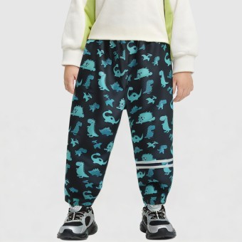 Cute patterned boys' outdoor work pants