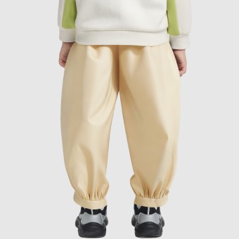 Toddler boys' solid color casual trousers