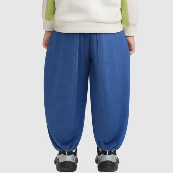 Autumn children's plain denim trousers for boys