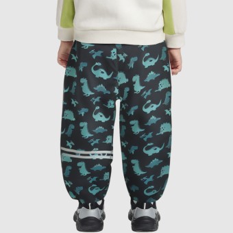 Cute patterned boys' outdoor work pants