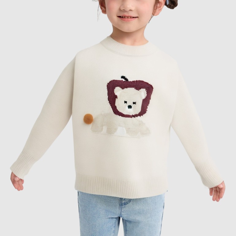 Apple-shaped animal spherical sweater