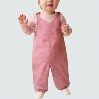 Waterproof PU children's jumpsuit