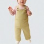 Pure cotton corduroy sleeveless jumpsuit