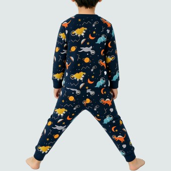 Cute Pure Cotton Crew-Neck Loungewear