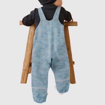 Children's cartoon waterproof one-piece rain pants