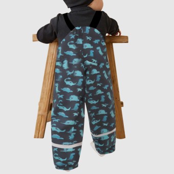Cartoon waterproof children's overalls